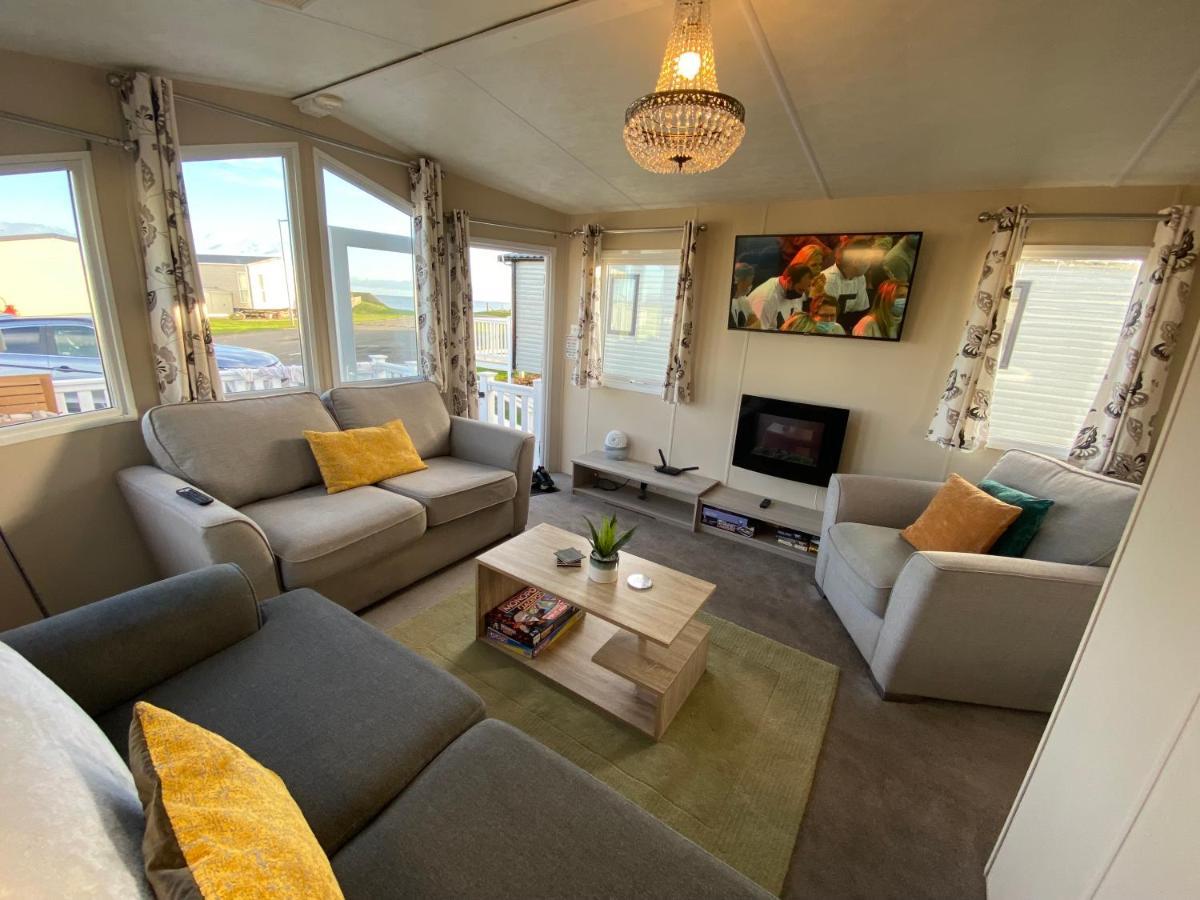 Cosy & Modern Private Seaview Caravan North Seaton Eksteriør billede