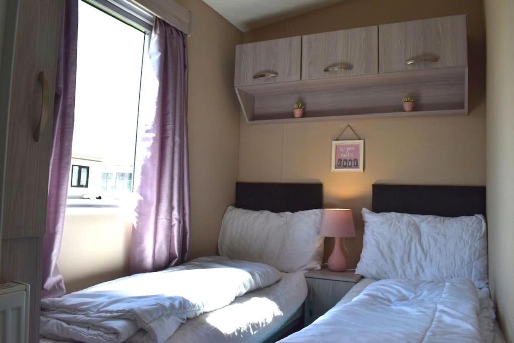 Cosy & Modern Private Seaview Caravan North Seaton Eksteriør billede