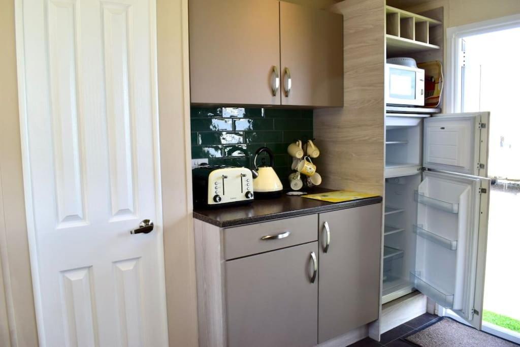 Cosy & Modern Private Seaview Caravan North Seaton Eksteriør billede