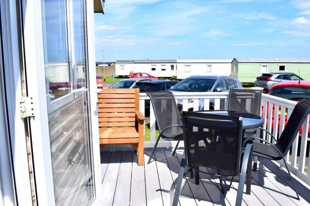 Cosy & Modern Private Seaview Caravan North Seaton Eksteriør billede