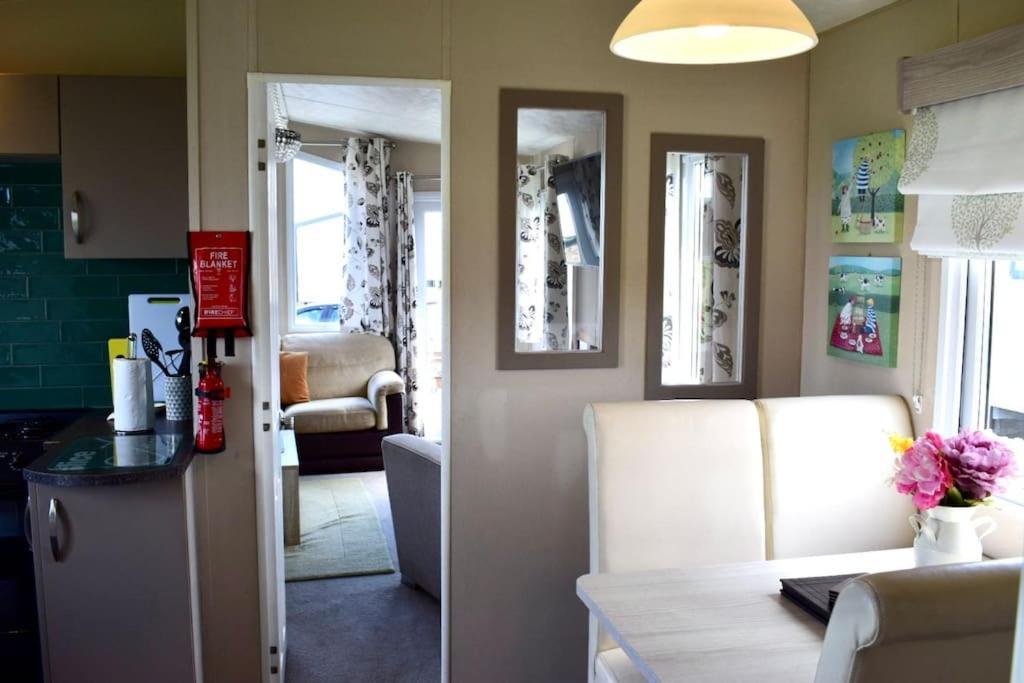 Cosy & Modern Private Seaview Caravan North Seaton Eksteriør billede